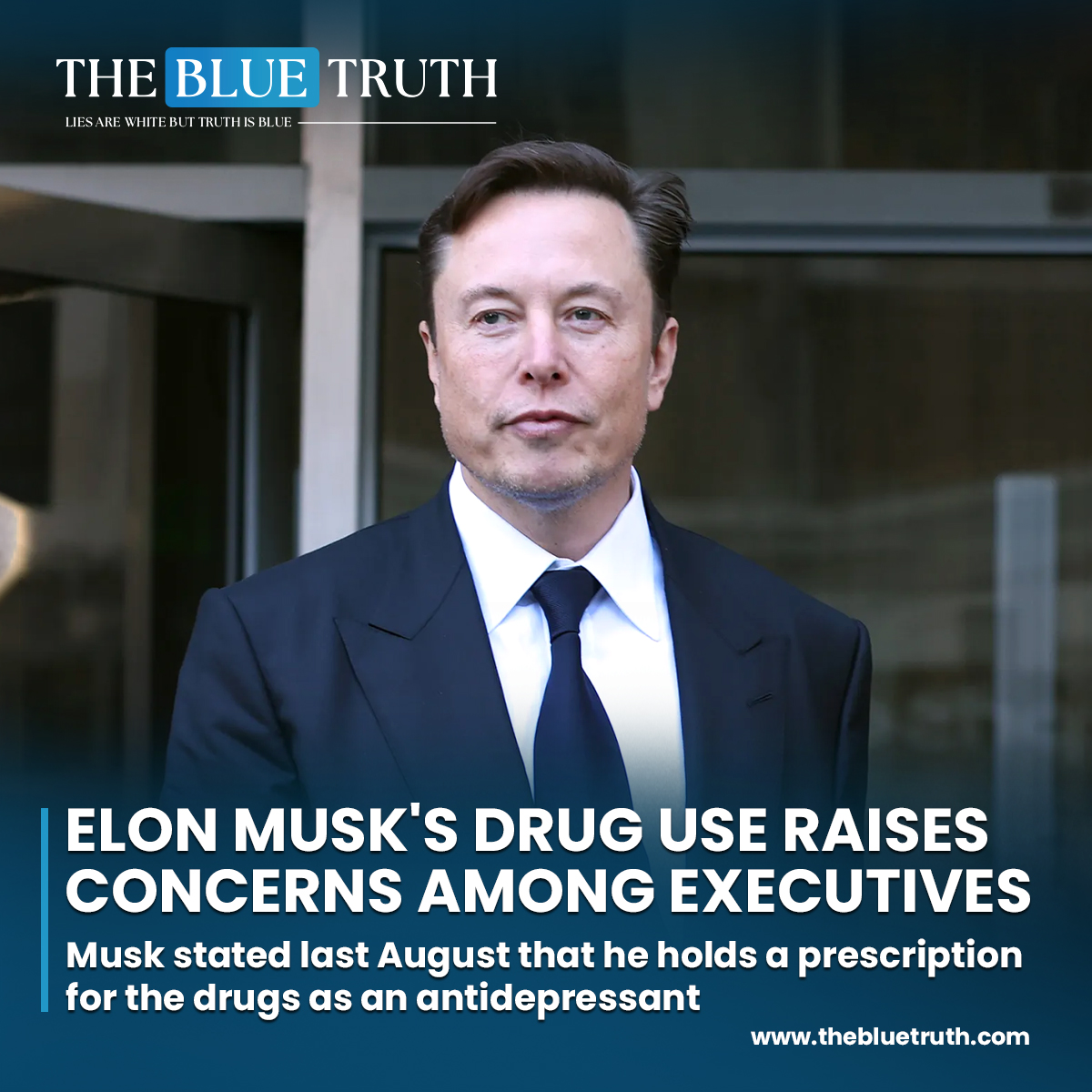 Elon Musk's Alleged Drug Use Raises Concerns Among Executives.
Musk stated last August that he holds a prescription for the drugs as an antidepressant.
#ElonMusk #DrugUseAllegations #ExecutiveConcerns #CorporateLeadership
#TeslaCEO #BusinessNews #tbt #TheBlueTruth