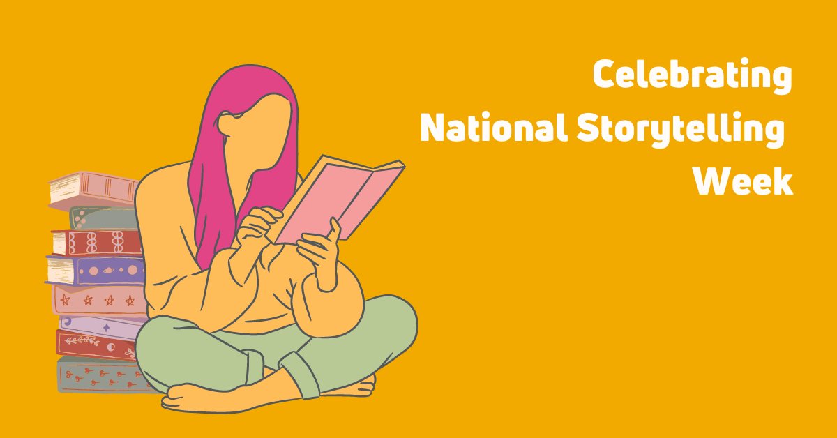 Celebrate the power of stories during #NationalStorytellingWeek! Whether sharing a favourite book, crafting your own narratives, or enjoying tales passed down through generations, let the art of storytelling weave its spell 📚