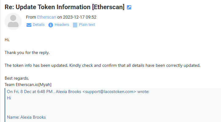 lacostoken's tweet photo. Here is an evidence dear CMC.
#LCSN #BSC #ETH #CMC https://t.co/tFcCCrL9II