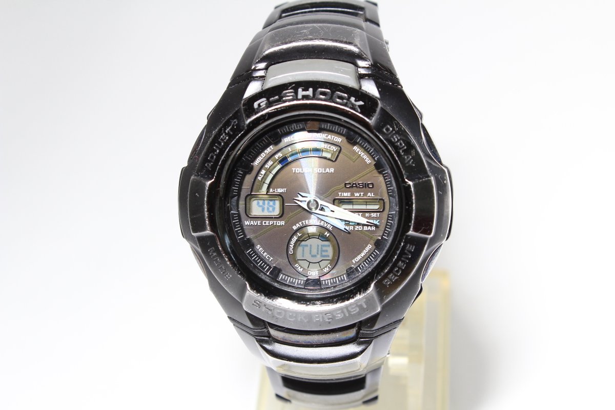GshockTkhs's tweet photo. Do not hesitate to offer any price.  CASIO vintage G-SHOCK GW-1210BJ Black Force The G https://t.co/BwaAkqOb1F #BlackForce #vintagewatch #TheG https://t.co/qJiR7OxhOI