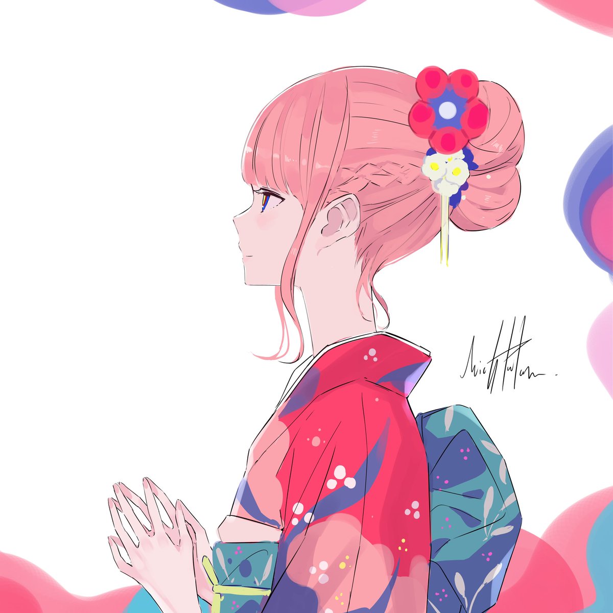 【絶対にみてくれーー！！！】
PALOW.さんが、晴れ着姿のわたしを描いてくださりました！素敵すぎる。PALOW.さんが描いてくださる私が、ずっと大好きです。

改めて、わたしは二十歳になりました🌸
急激に何か変わるわけではないと思うけれど、期待しちまうぜ…20という響き！！