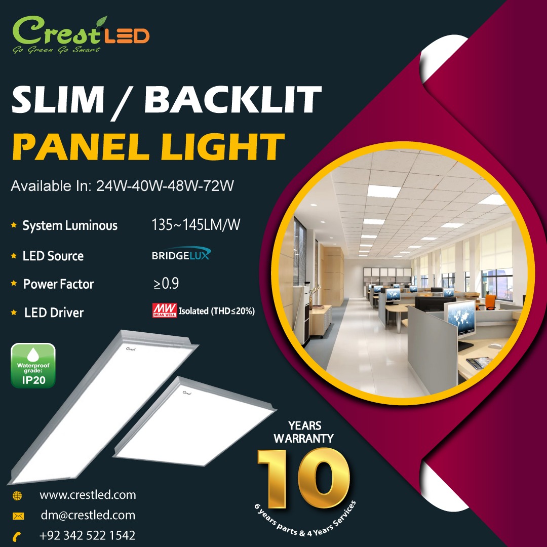 PakCrest's tweet image. Slim Backlit Panel Light

Visit our website for more information:crestled.com/c/led-lights/l…

Contact Us: 03425221542
Email:sales@crestled.com

#SlimBacklitPanelLight  #LEDSlimPanelLight #slimpanellight #crestled #crestpak
#ecrestsoft #homeautomation
#visionsystemuae