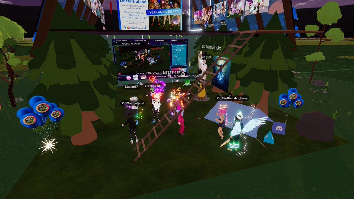 ABC Decentraland tweet media