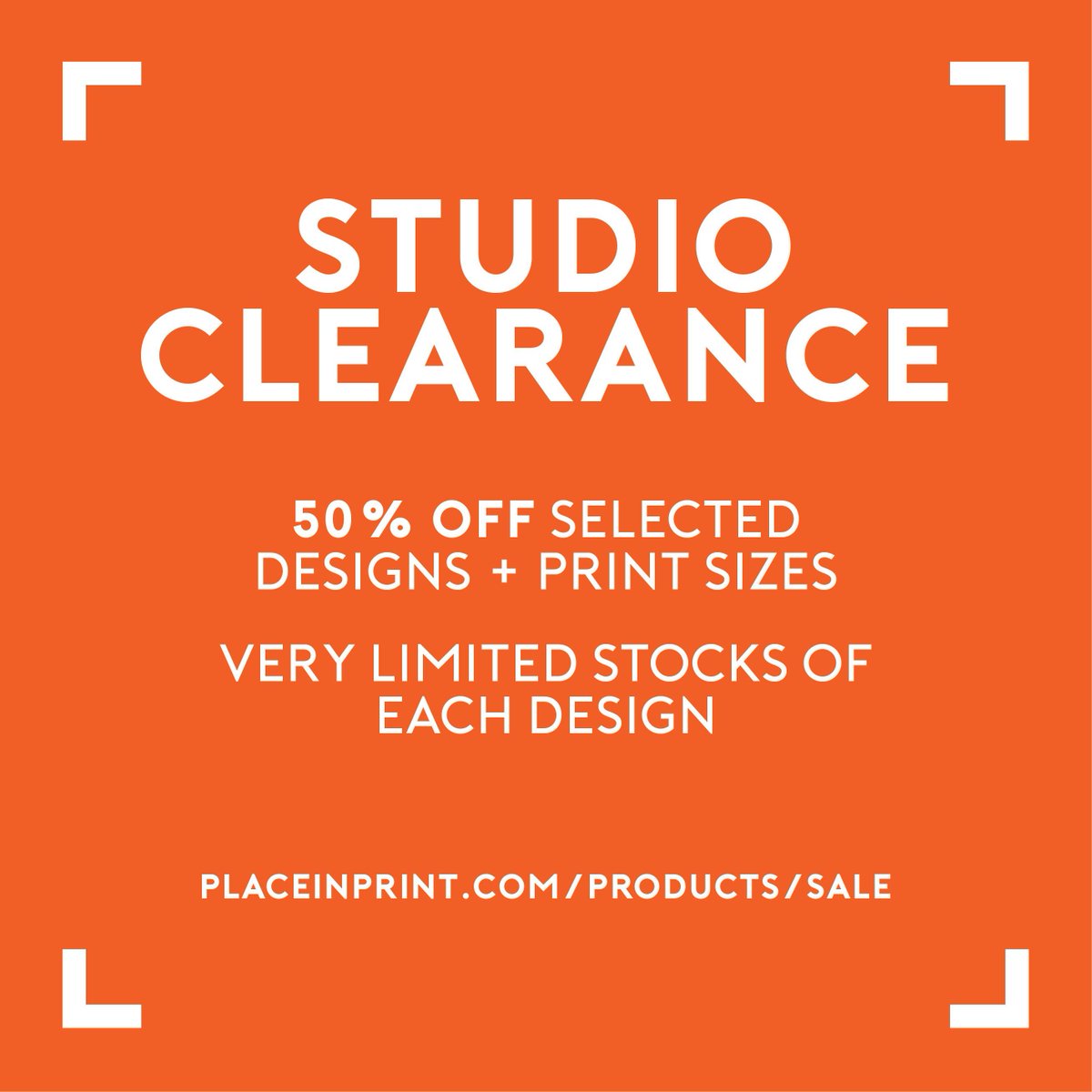 /// STUDIO CLEARANCE /// We have just launched our first ever studio clearance, offering a whopping 50% off standard prices as we do a bit of spring cleaning in preparation for the year ahead. V. limited stock of each design. buff.ly/48IS50L