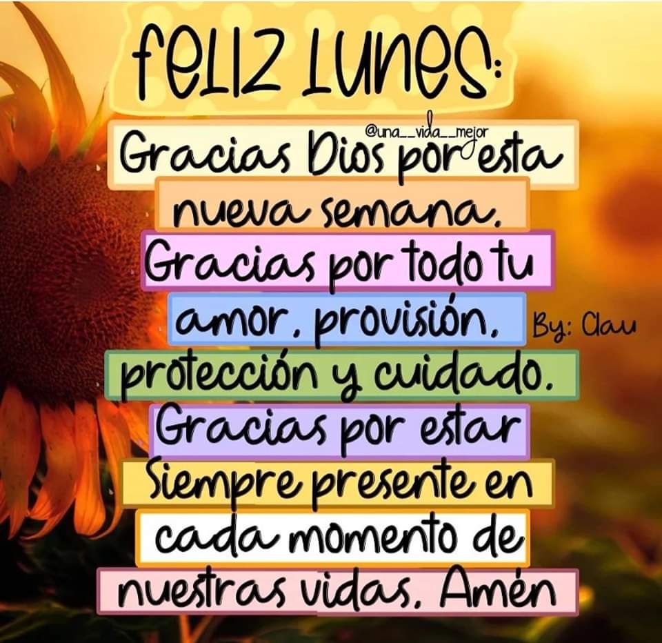 Buen lunes para todos 🌟