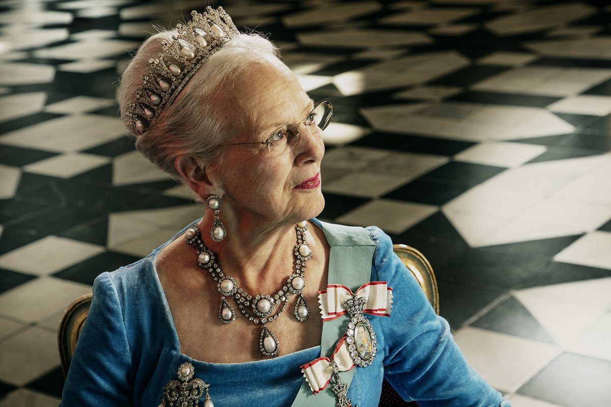 HM Queen Margrethe II has announced that she will step down as the Queen of Denmark on 14 January 2024 and hand over the throne to His Royal Highness, Crown Prince Frederik 👑 

The Crown Prince will become King Frederik X &amp; 🇩🇰's Head of State

📸: Per Morten Abrahamsen ©️