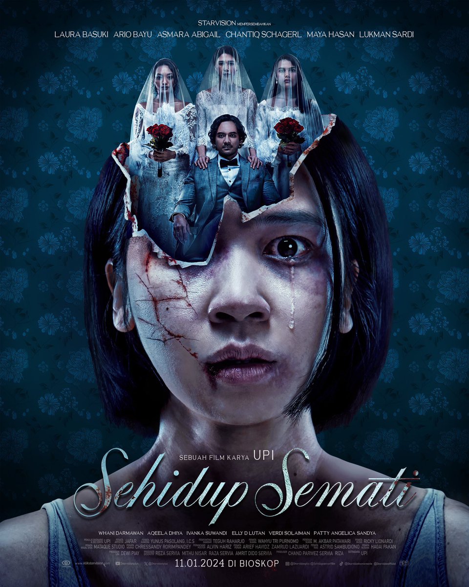Habis nonton film Sehidup Semati.

Laura Basuki &amp; Ario Bayu ngasih chemisty yg ngeri banget. Asmara Abigail jadi cegil bebas lepas.

Thriller Horror yg ngangkat soal KDRT. Intense, gila, dan nakutin.