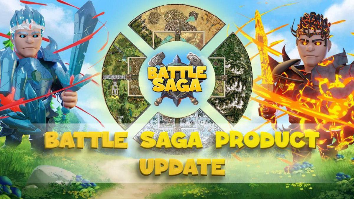 BattleSagaio's tweet photo. 📢Battle Saga Product Update🚨

🔥Bug fixes, Product updates, gBTL Economy and alot more coming your way! 

📈Check out what new upcoming Updates you can expect from Battle Saga

🚀The changes will be live soon so stay tuned everyone! 

#COC #BattleSaga #GameFi #crypto https://t.co/J9qtLjZRAs