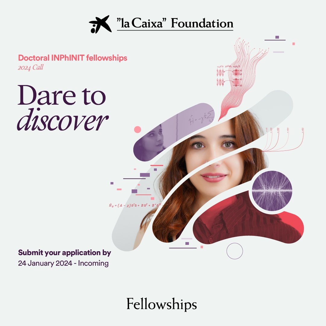 👩‍💻Do you want to start a top scientific career with us?

👉BSC opens applications for 8 predoctoral INPhINIT fellowships <a href="/FundlaCaixa/">Fundación ”la Caixa”</a>
 
📆Deadline for applications: 24 January 

👀Check out our projects: bsc.es/ZaY

🙌Join us!

<a href="/BecariosFLC/">Becas Fundación "la Caixa"</a>
 #laCaixaFoundation