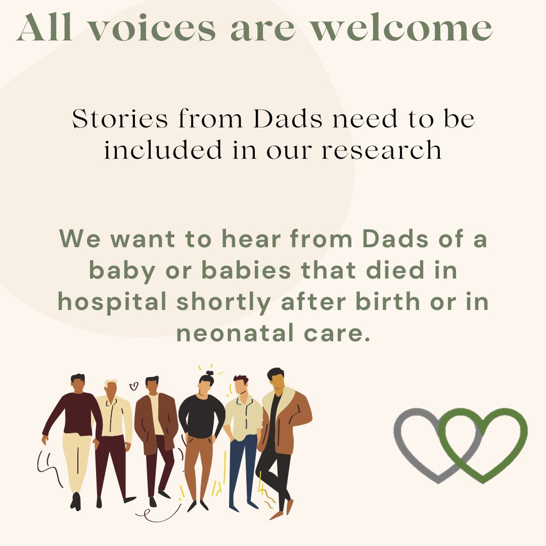 ichooseresearch's tweet photo. We want to speak to Dads
who've experienced neonatal loss! The iCHOOSE neonatal study at Bristol University is reaching out to hear your valuable insights. Share your care experiences in online/telephone interviews after the loss of your baby. Your perspective matters. @SandsUK https://t.co/BIn7qSIyUH