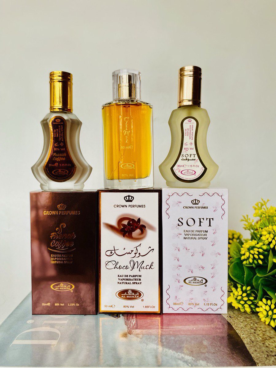 sofragrantperf's tweet photo. 5k Perfumes‼️
🔺50ml Choco musk 😱(lasts surprisingly long)
🔺35ml Soft
🔺35mls French Coffee
By Crown Perfumes
Swift delivery nationwide
#cheapies https://t.co/TTRYhuxpkc