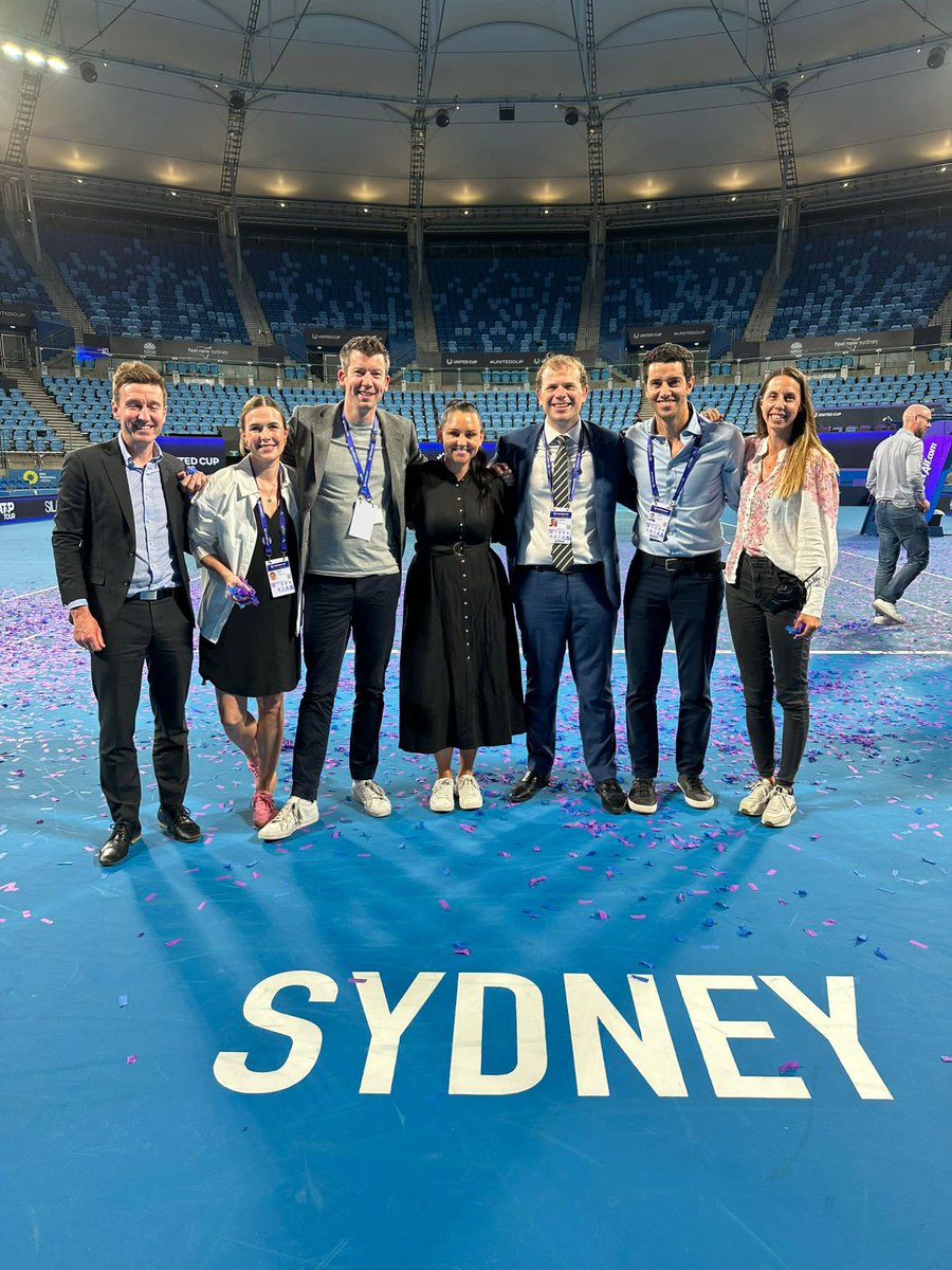 StephenJFarrow's tweet photo. The #UnitedCup 2024 is over. In both Perth &amp; Sydney we saw record crowds &amp; unbelievable tennis. Congrats to our sensational champions Germany @AlexZverev @AngeliqueKerber @laurasiegemund &amp; finalists Poland, with the incomparable @iga_swiatek &amp; @HubertHurkacz. Roll on 2025! https://t.co/vQWg1ARBpv