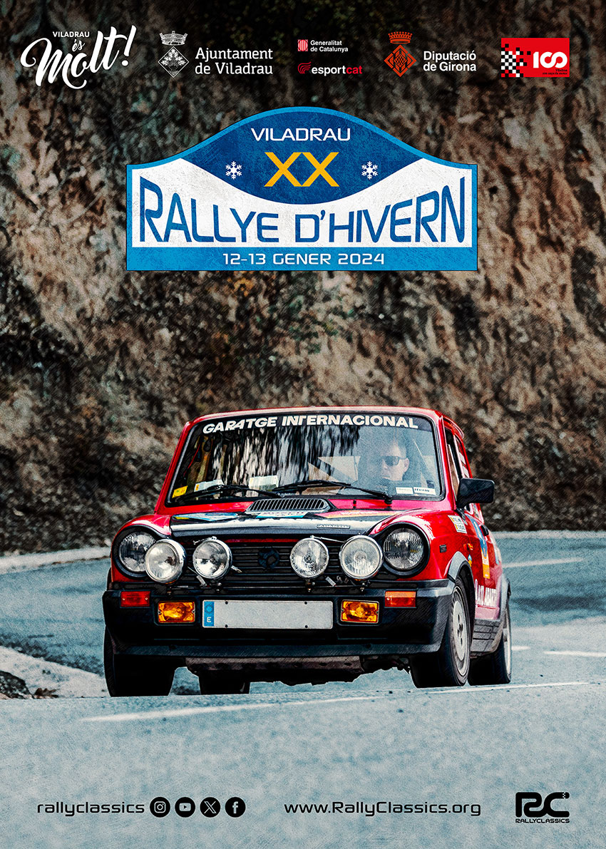 AjViladrau's tweet photo. RECORDEM‼

🚗❄️ XX RALLYE D’HIVERN VILADRAU

📅 Dissabte 13 de gener

ℹ️ Més informació: https://t.co/Tx2uxNwLC2

#RallyeHivern #RallyeViladrau #RallyClassics #esportcat #ddgi #100anysmotor #Viladrau #Osona #Viladrauésmolt #Viladrauésesport https://t.co/XdYbX2RJJe