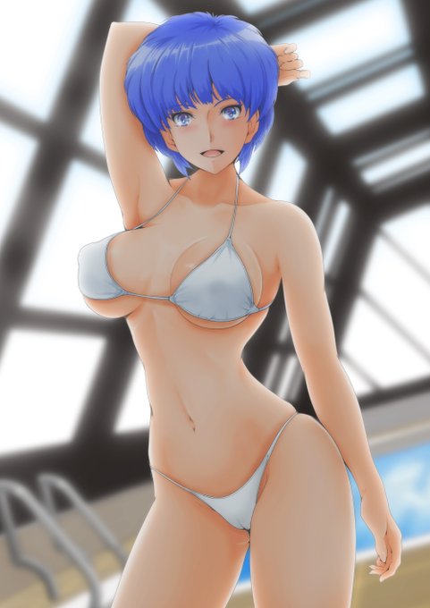 ちょっと差分で。。
あおいさん白ビキニなのぜ。 