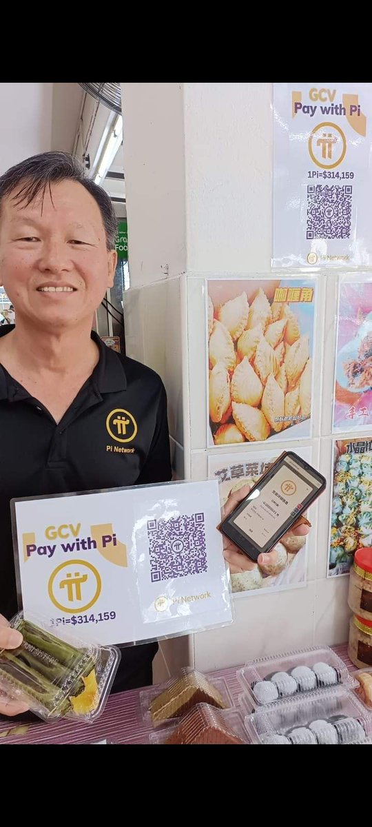 Malaysian Pioneer Actively Supports GCV 314159 USD Barter. It's simple and fast. Scan with Pi for convenient and fast transactions.
#Pioneers
#GCV
#P2P
#PiNetwork
