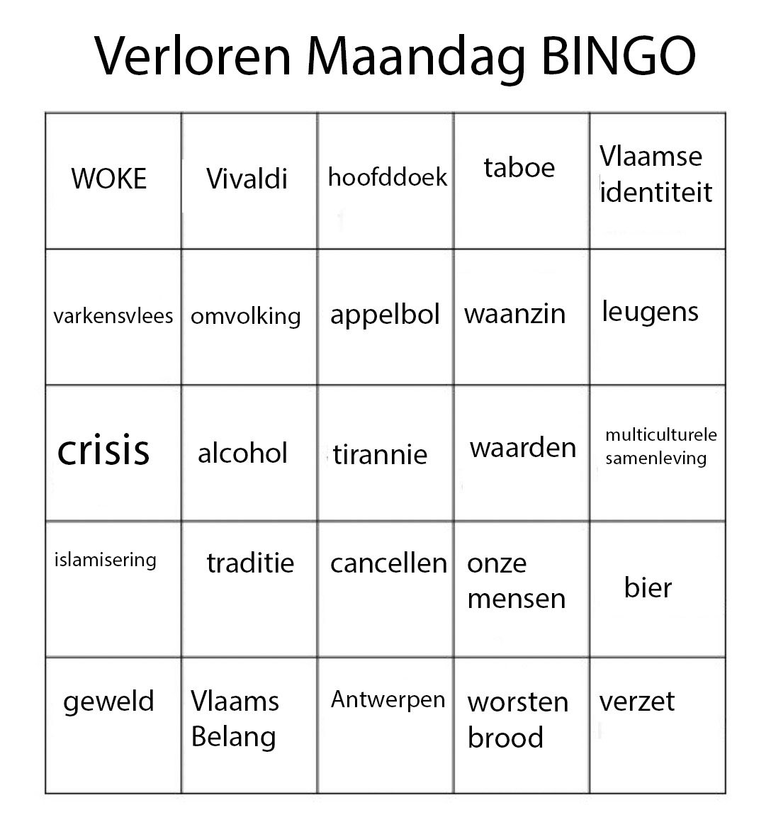 Beste maandag van 't jaar