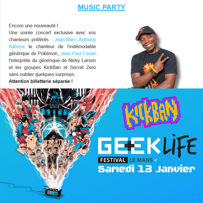 C'est samedi au Mans !! Soirée concert avec plein de beau monde, il est pas impossible qu'on fasse quelques featurings surprises... ;)