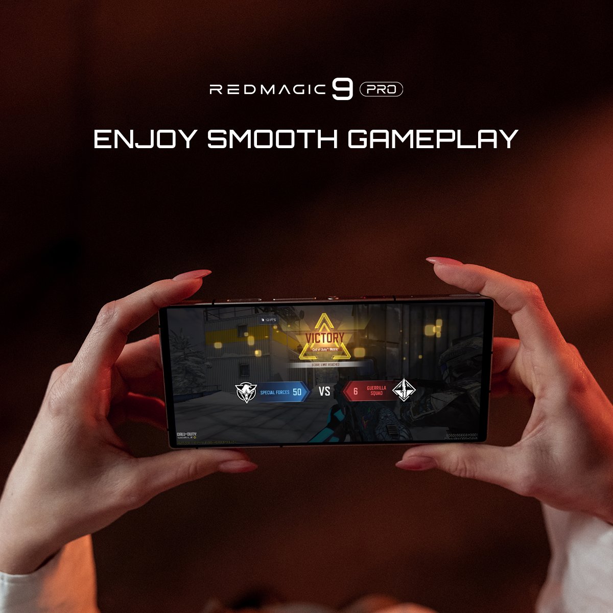 redmagicgaming's tweet photo. Enjoy your favorite games the way it's meant to be played.  

✅Big, notchless screen
✅Smooth 120Hz refresh rate
✅Rapid &amp; Responsive Touch Sampling Rate

#REDMAGIC9Pro https://t.co/NP5sD9UY4U