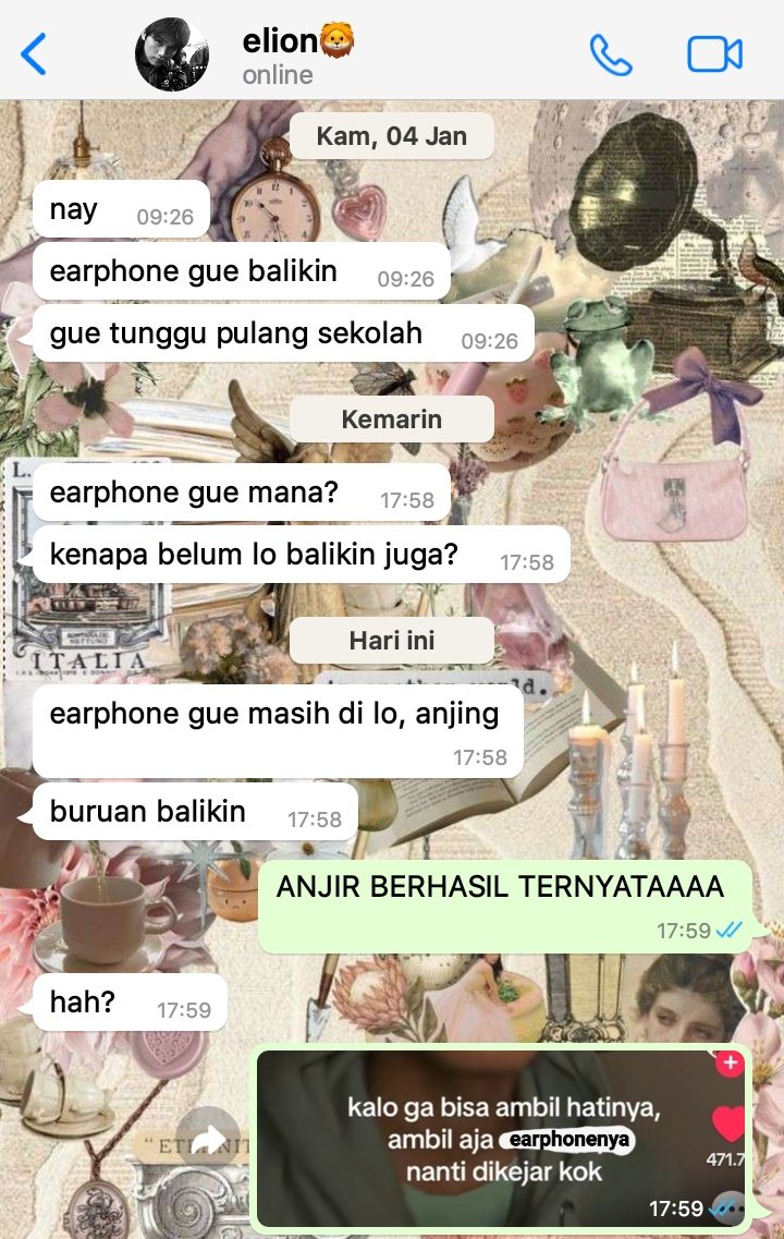 ; earphone
     — haechan few tweets au