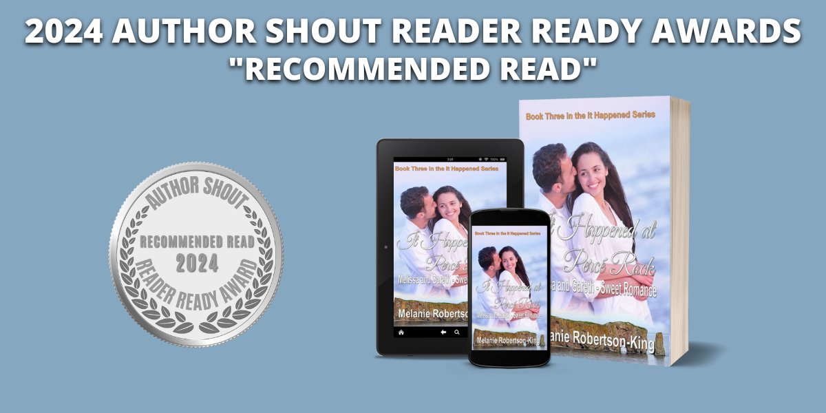My book, It Happened at Percé Rock, was chosen as a 2024 Author Shout Recommended Read! #novels #romance @AuthorShout books2read.com/u/b6OJdp