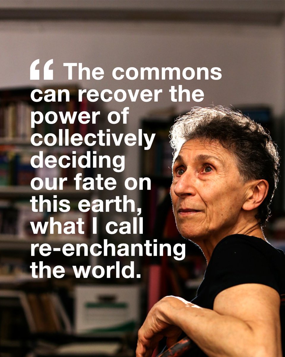 “Can we imagine reconstructing our lives around a communing of our relations with others?' Sylvia Federici inspires us to re-enchant the world on our first day back into the office after the holidays! 🌍