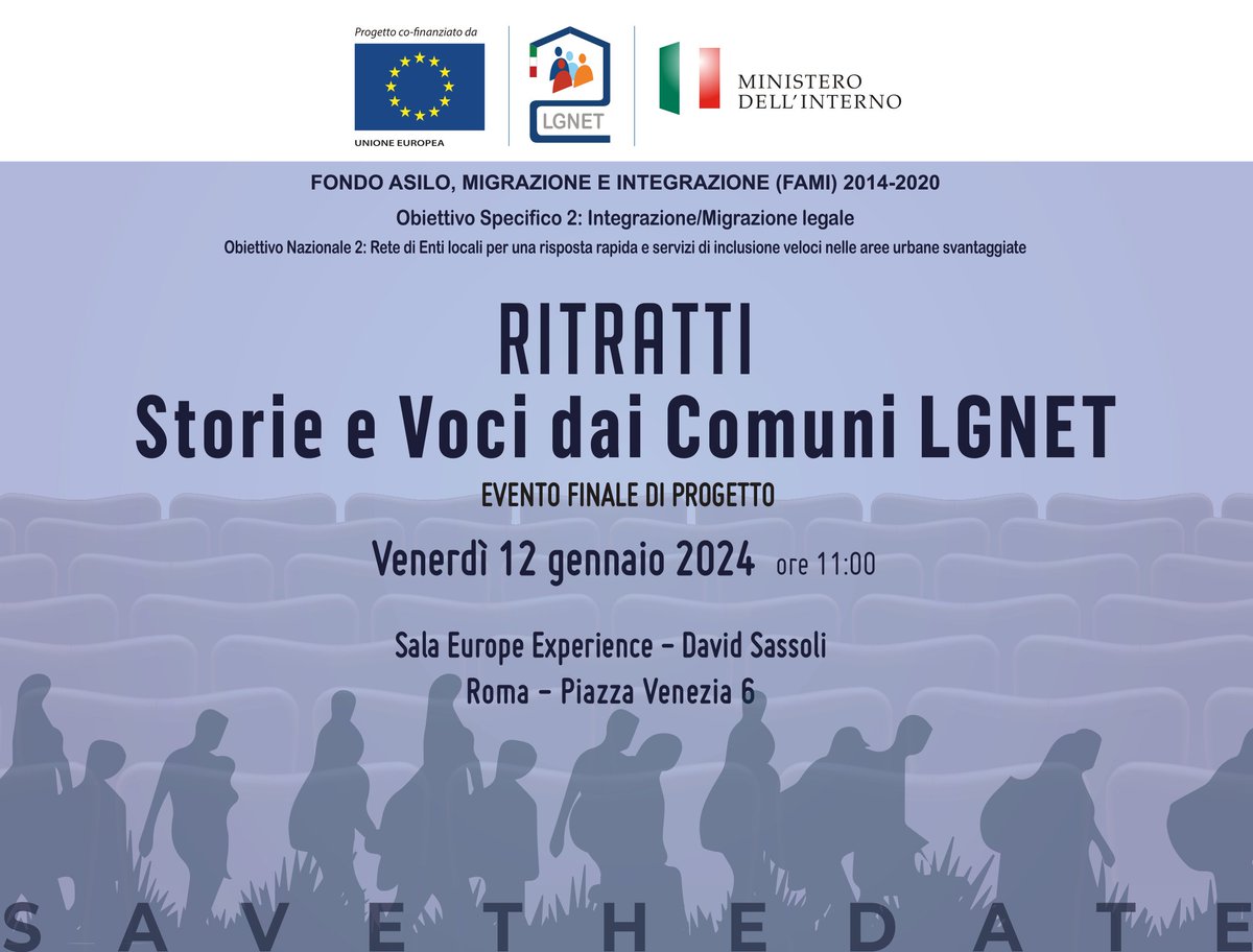 AnciLiguria's tweet photo. ⏺#LGNET 2: l'evento conclusivo del progetto il 12 gennaio a Roma.
👥Fa parte della rete dei Comuni LGNET anche il Comune di Genova. Anci Liguria ne cura la comunicazione sul territorio ligure https://t.co/HVacmFJSoa