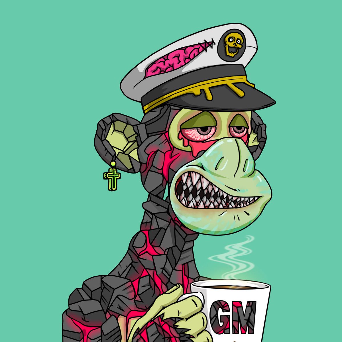 Gm legends &amp; happy Mutant Monday! ☕️ <a href="/BoredApeYC/">Bored Ape Yacht Club 🍌</a>
