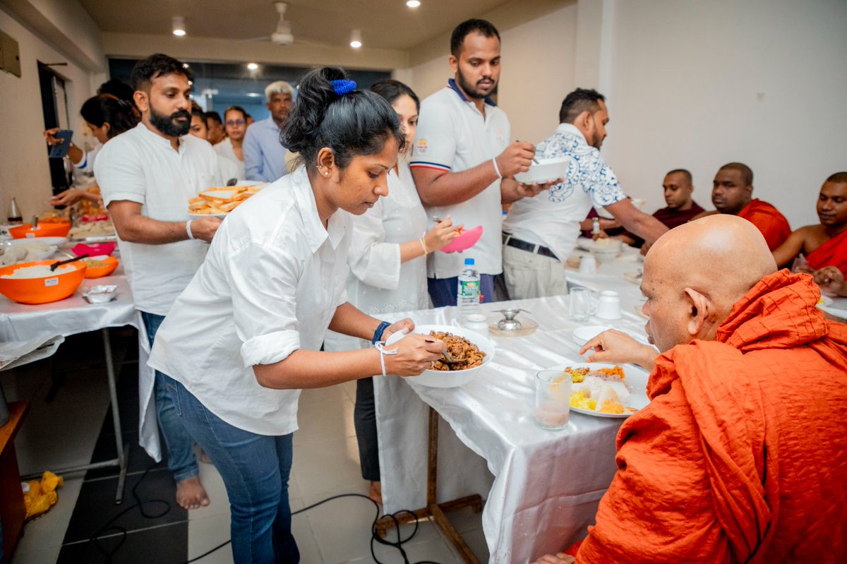 OlympicLK's tweet image. National Olympic Committee of Sri Lanka's Pirith Chanting was held on 5-6, January 2023.

#NOCSriLanka #Pirith #prayers #CGASrilanka