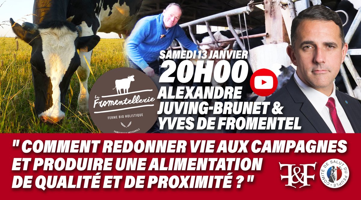 Colère agricole, production bioholistique, travail en communauté, Foi : nous donnerons la parole à Yves de Fromentel, agriculteur bioholistique passionné. Yves de Fromentel est notre tout premier partenaire avec lequel nous allons investir au titre de la Foncière Financière