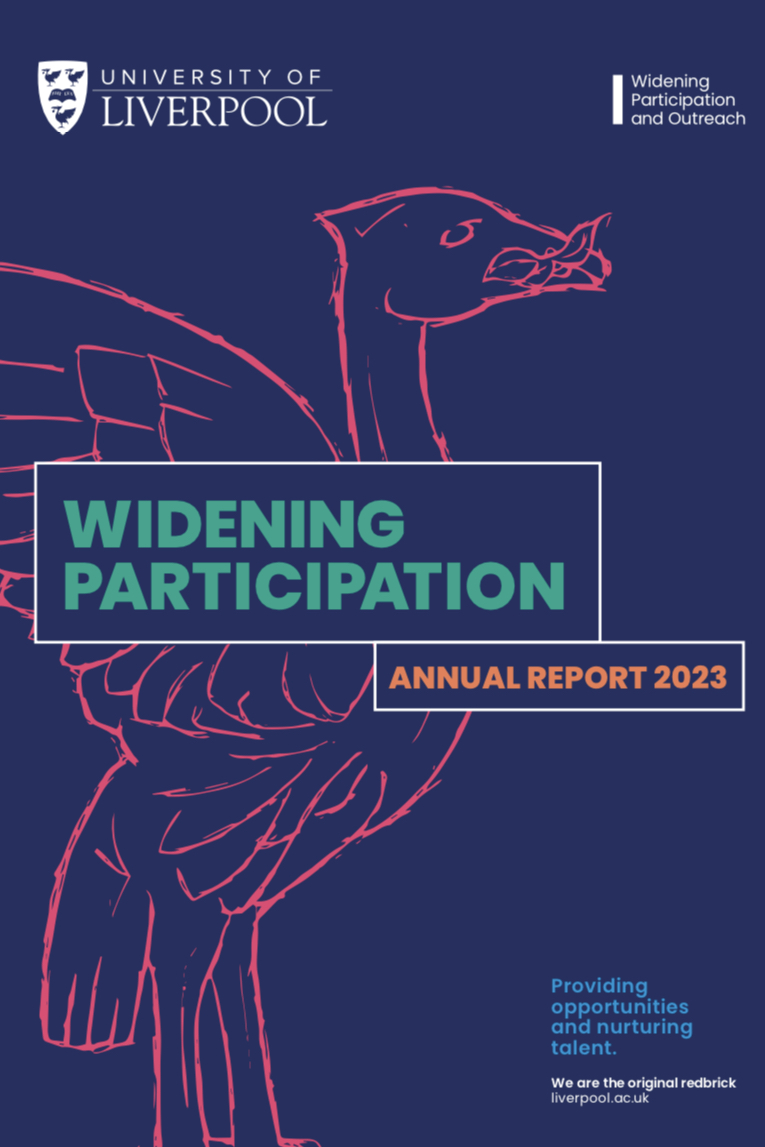 LivUniWP's tweet photo. ICYMI: The 2023 Widening Participation Report is out now! 

Including features on @LiverpoolGuild, our @_NNECL Quality Mark, @livunicareers initiatives like Career Coaches and spotlights on each of our brilliant Faculties, it's a must read!

https://t.co/7tLn4rJO6C

@LivUniAlumni https://t.co/bkMbfpCOGW