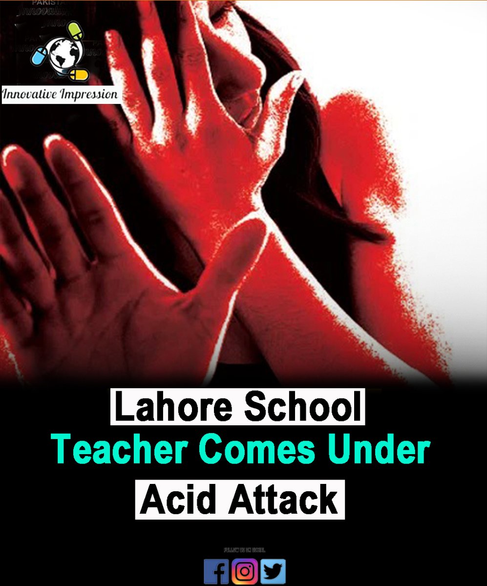 Disturbing news from Lahore as a school teacher becomes the victim of an acid attack. Two assailants on a motorbike targeted Ayesha in Shahdara, leaving her with face burns.  💔🙏 #StopAcidAttacks #JusticeForVictims