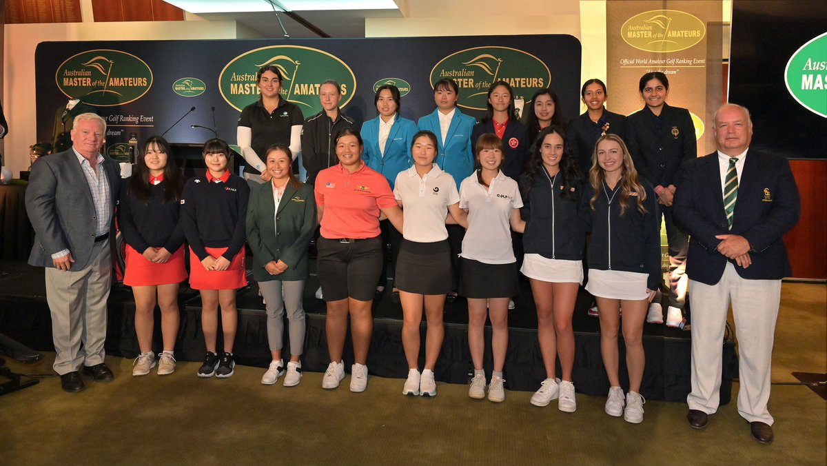 AusMotA's tweet photo. We would like to introduce the Men’s and Women’s World Cup players from 22 different countries competing at the 2024 Australian Master of the Amateurs Championship.
-
📅 Event Dates: January 9th - 12th, 2024
-
‘Live The Dream’ #amota #amota2024 https://t.co/MEIGicydqg