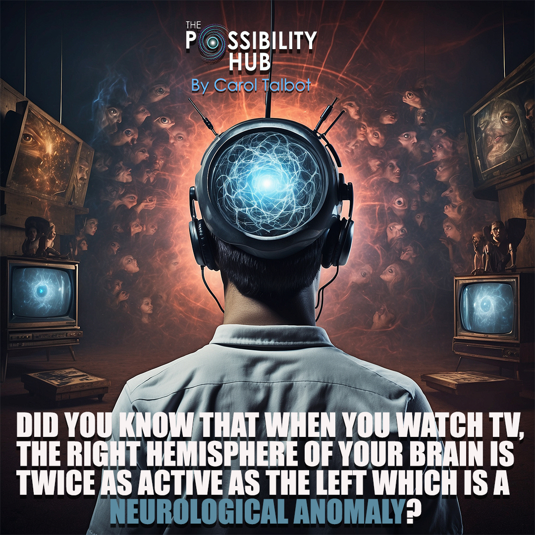 caroltalbot's tweet image. Are you being brainwashed by TV?

Did you know that when you watch TV, the right hemisphere of your brain is twice as active as the left which is a neurological anomaly. 

apple.co/3ZXhDEe
spoti.fi/48YFE1G
thepossibillityhub.buzzsprout.com
#brainwashed #Massprogramming
