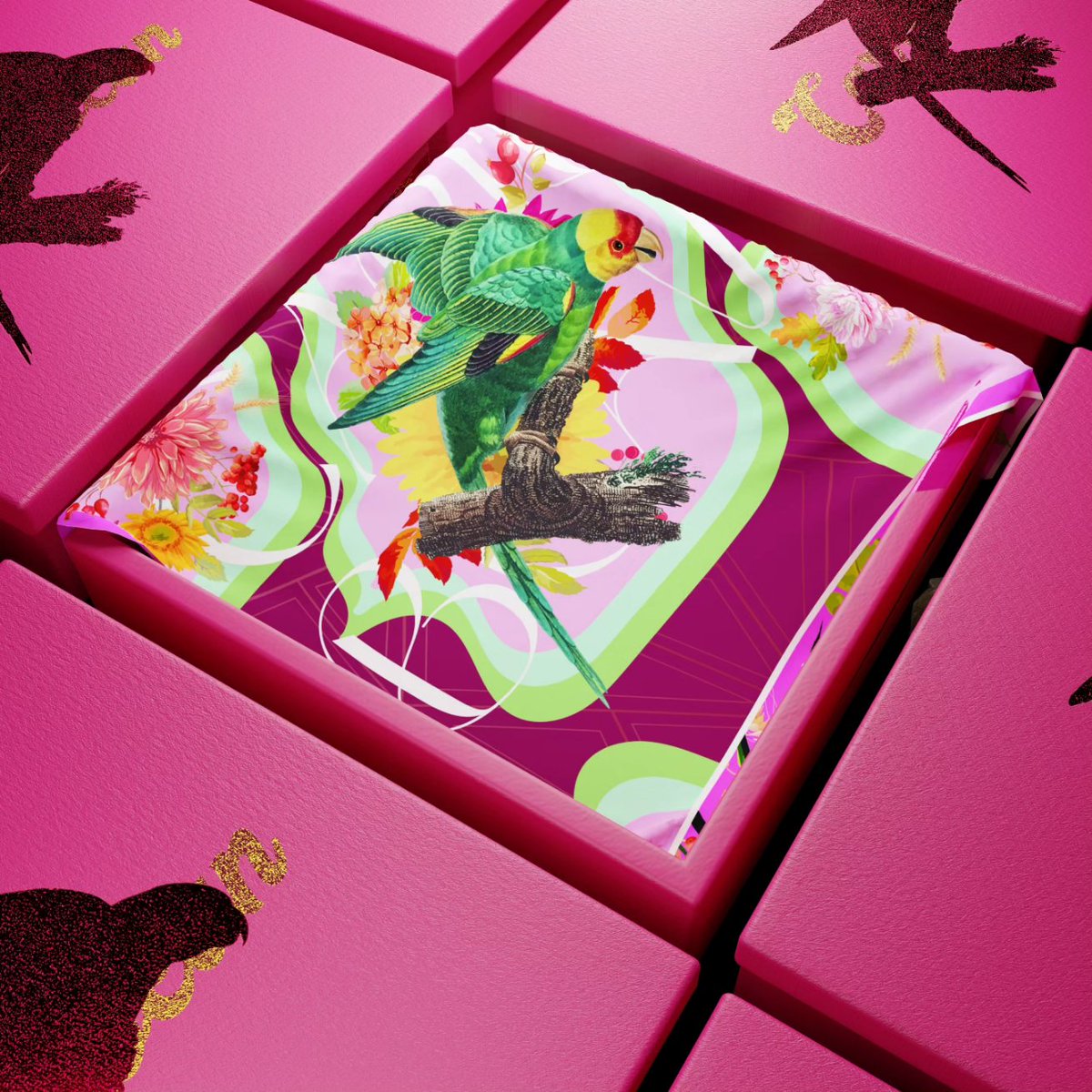 Super_Duper_KAI's tweet image. CARIBBEAN: A vintage mixed element  scarf with pastels that beautifully 

#blender #cyclesrender #blackartiste #merchdesign #imagodei #christian #occupy