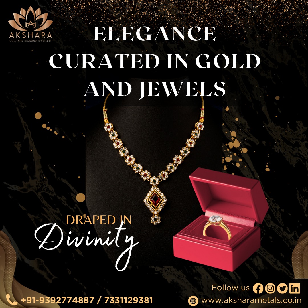 AksharaMetals's tweet photo. ✨✨Step into a world where elegance is curated in gold, and jewels are draped in divinity – welcome to Akshara Metals. 
📲 Contact: 9392774887 / 7331129381
🌐 Email: info@aksharametals.co.in

#aksharametals #aksharagoldanddiamonds #aksharajewelry #akshara #LuxuryDiamonds https://t.co/oR8jzwF91d