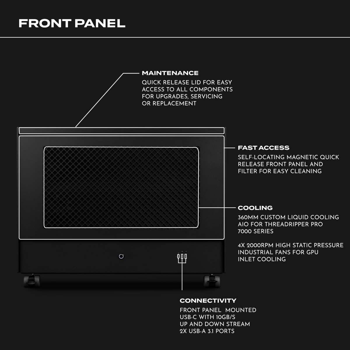 renderboxes's tweet photo. The Molecule Air from Renderboxes⁠
⁠
Choose your Threadripper Pro 7000 series CPU from AMD and up to 8x Nvidia RTX GPUs plus much more at -⁠

https://t.co/WhGS82oFgw

#amd #threadripperpro #3dworkstation #nvidia #customworkstation #7995wx #7975wx #7985wx  #aiworkstation
⁠ https://t.co/NQyXvKs9Ft