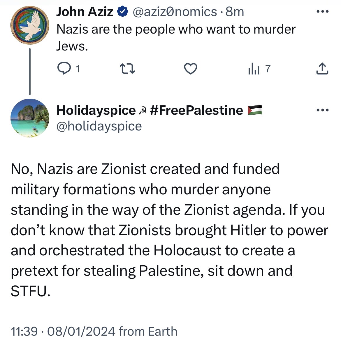 John Aziz tweet media