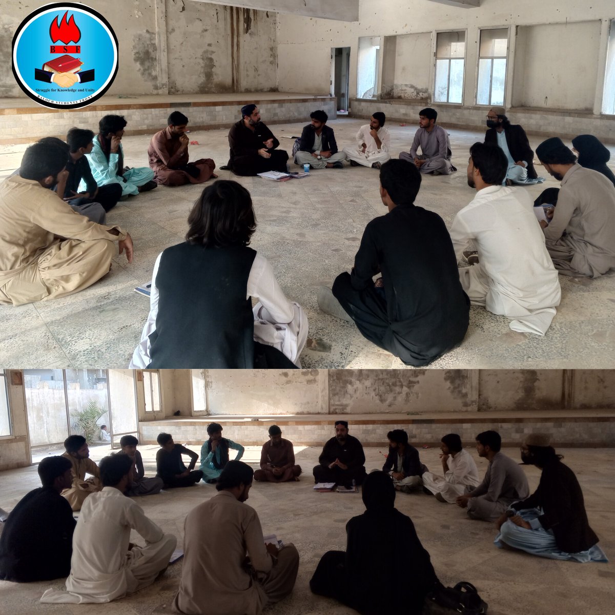 بلوچ اسٹوڈنٹس فرنٹ ھب ھنکین نیمگ ءَ چے دو جتائیں رمساں دو وانگی گردانک اے سرھالانی سرا
 "International political Crisis &amp; the Dire Sitution of Balochistan"
 ءُ "The Crisis of Student Politics" برجم دارگ بوتگ۔