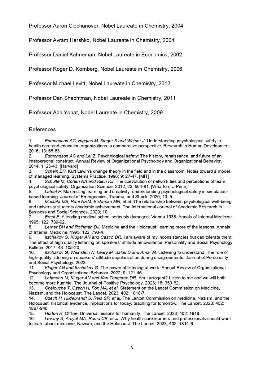 As a Jew, I was shocked to watch the recent Congress hearing. However, today, I was in awe to read this letter from Nobel laureates mentioning 4 listening papers by my colleagues and me. I hope universities adopt the suggested listening workshops and lectures to combat racism.