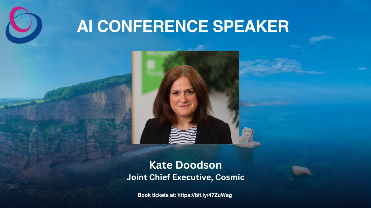 We’re delighted to be joined by <a href="/cosmickated/">Kate Doodson</a>, joint CEO at <a href="/Cosmic_UK/">Cosmic</a>, who will be at our conference on 16th Feb.
Secure your spot at 'Harnessing the Power of AI', sponsored by <a href="/MichelmoresLaw/">Michelmores</a> today: bit.ly/47ZuWag