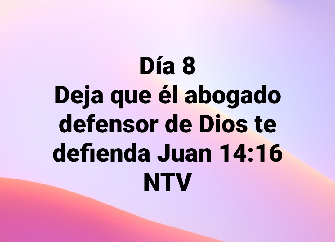 Buenos días
Dios te bendiga grandemente