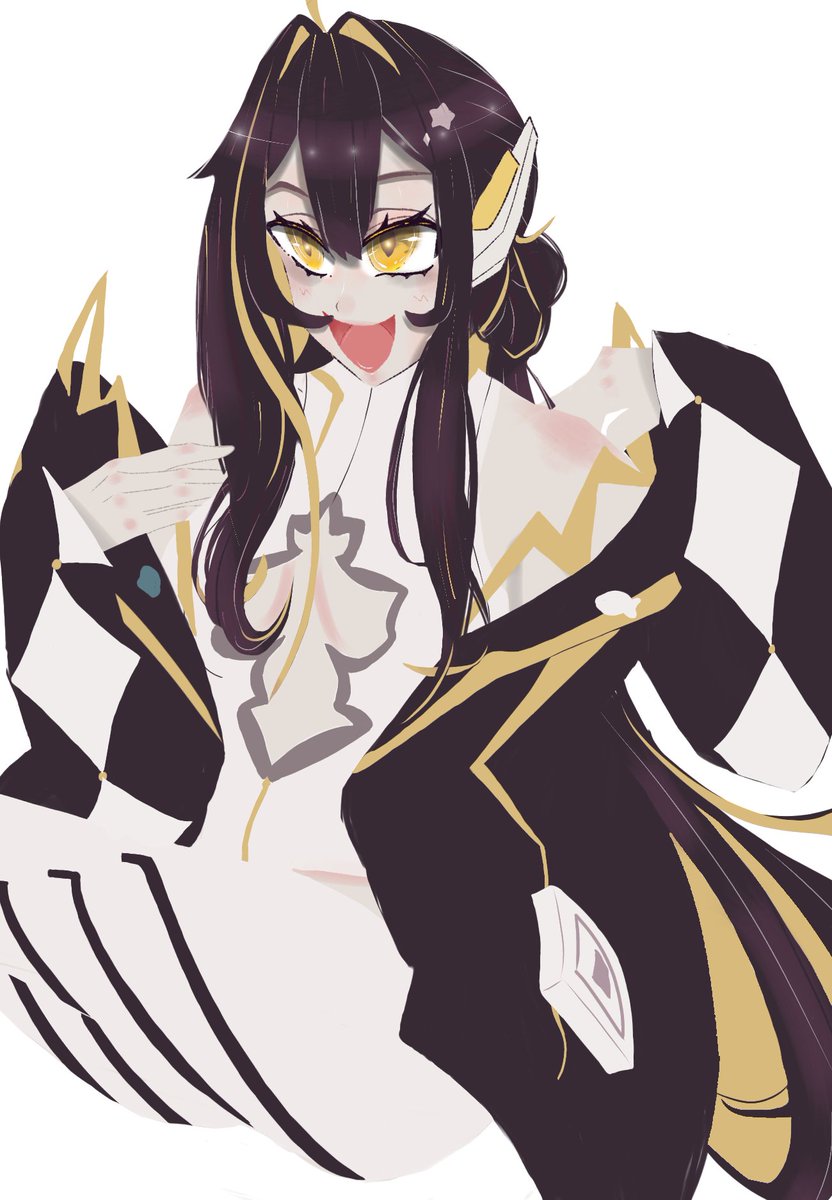 Seoraa0's tweet photo. I don't think I'll ever finish this one (I don't know how to color transparent-ish things yet) might as well just post it now
#EELustration #JunaUnagi https://t.co/cPZQryaIaY