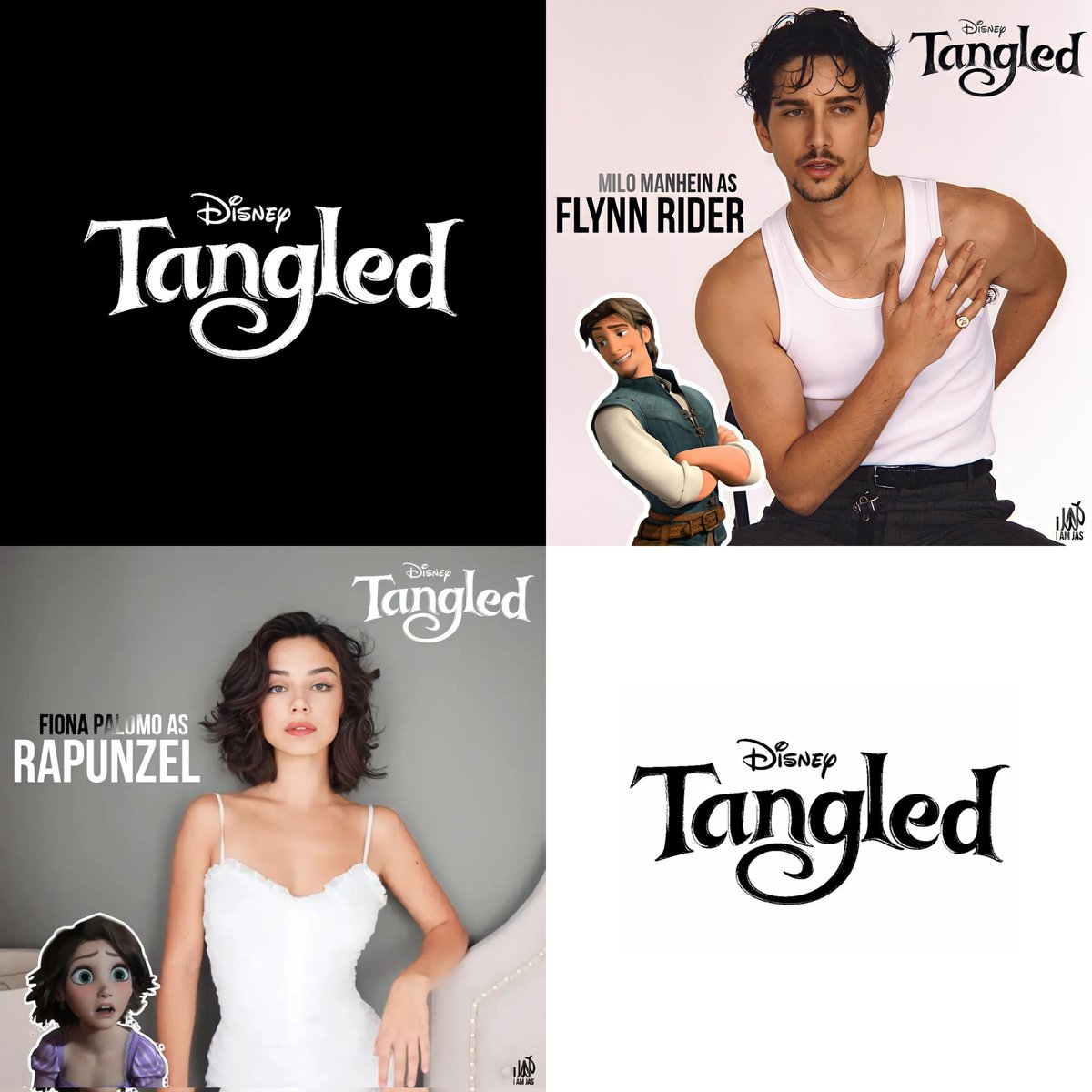tlm052623's tweet photo. Fiona Palomo as RAPUNZEL & Milo Manheim as FLYNN RIDER
#Tangled #LiveActionTangled #Disney #Fancast https://t.co/2L6GZmJ09V