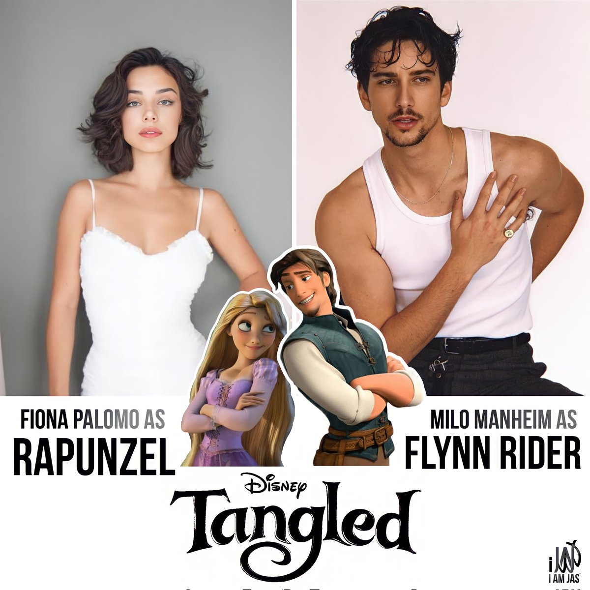 tlm052623's tweet photo. Fiona Palomo as RAPUNZEL & Milo Manheim as FLYNN RIDER
#Tangled #LiveActionTangled #Disney #Fancast https://t.co/2L6GZmJ09V