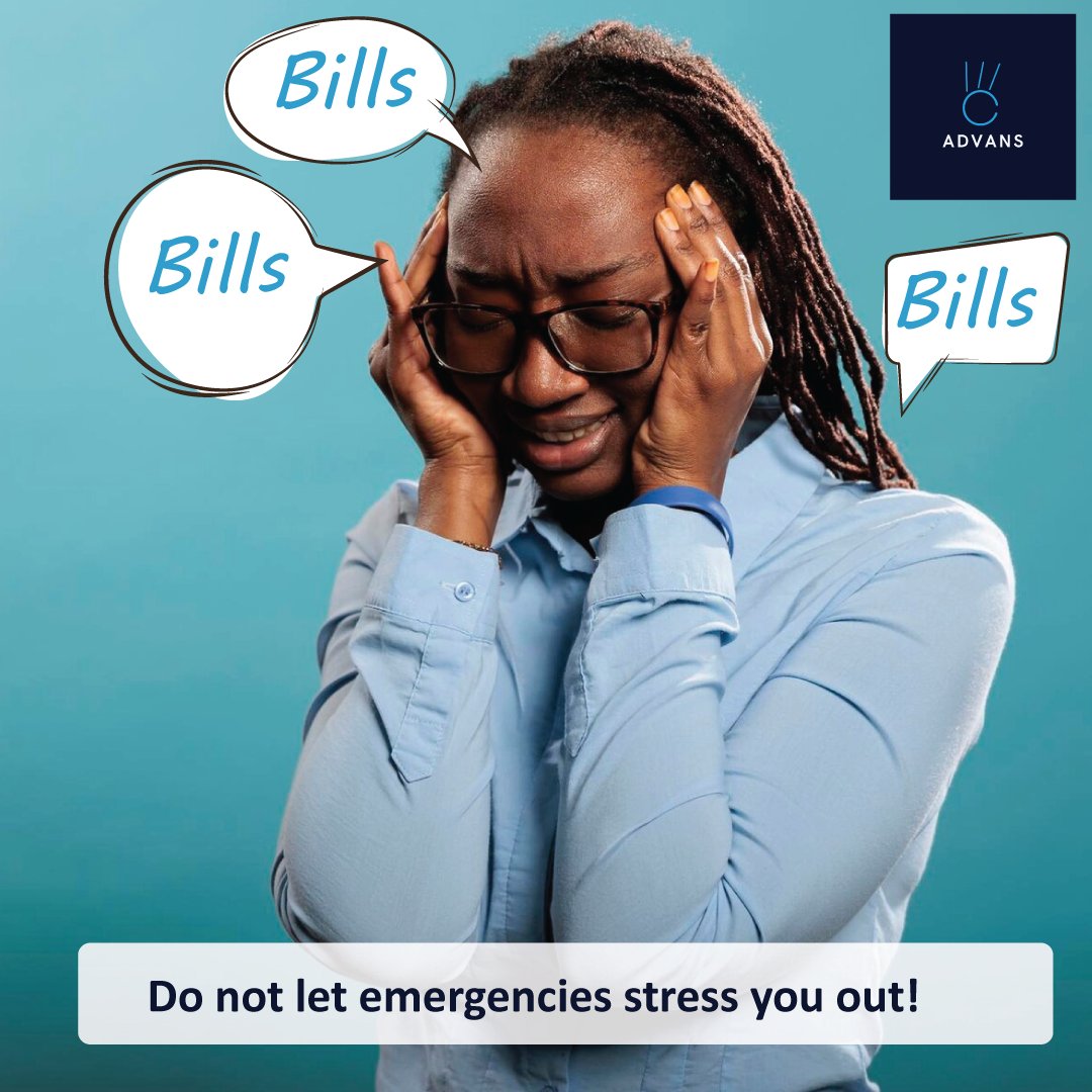 advans_ke's tweet photo. Unexpected expenses? Don't sweat it. Karibu Advans - Get the cash you need, hassle-free, before payday hits. Talk to us today: 0747 100100 https://t.co/gIDpWCrDJF