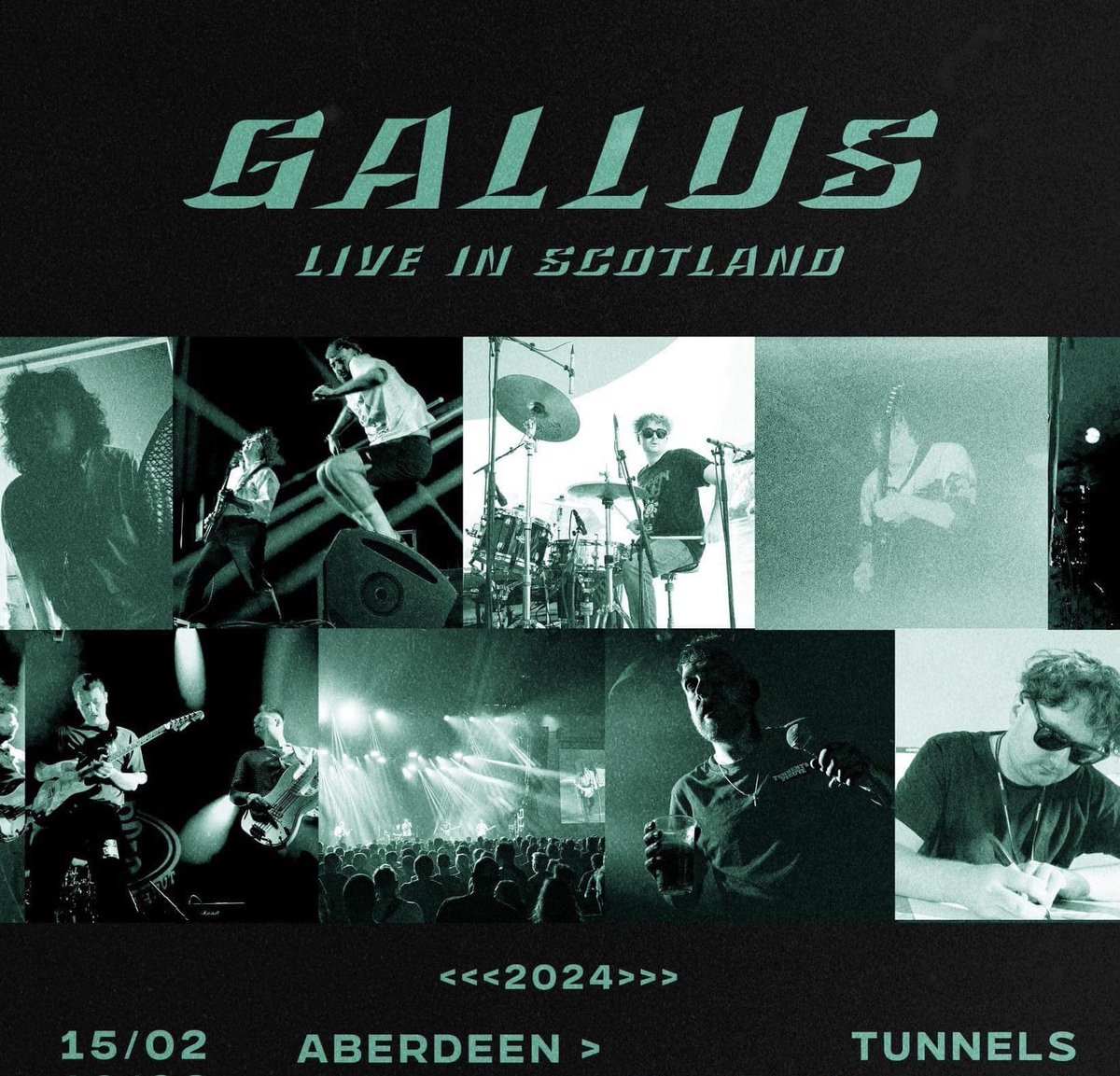 AGP Gigs (@agpaberdeen) on Twitter photo π¦ππ½π½πΌπΏππ ππ»π»πΌππ»π°π²π±
<a href="/tina_sandwich/">Tina Sandwich</a> & <a href="/TheSunDayBand/">The Sun Day</a> will open for <a href="/gallusareaband/">Gallus</a> on Thursday 15 February at Tunnels Aberdeen.
π§πΆπ°πΈπ²ππ β‘οΈ skiddle.com/e/36733391 π¦ππ½π½πΌπΏππ ππ»π»πΌππ»π°π²π±
<a href="/tina_sandwich/">Tina Sandwich</a> & <a href="/TheSunDayBand/">The Sun Day</a> will open for <a href="/gallusareaband/">Gallus</a> on Thursday 15 February at Tunnels Aberdeen.
π§πΆπ°πΈπ²ππ β‘οΈ skiddle.com/e/36733391