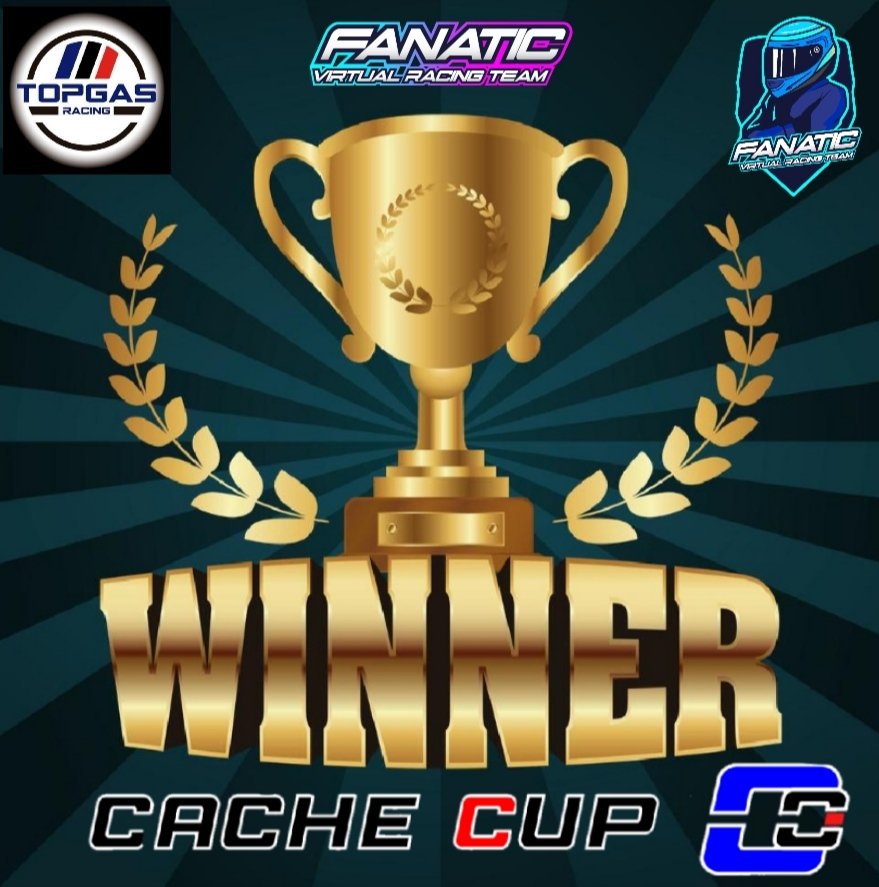 FanaticVirtual's tweet photo. Somos campeones del campeonato de @TopGasRacingCo1 #cachecup
Muy apretado y luchado contra enormes equipos!
Dar las gracias a la organización por el trabajo realizado y lo bien montado que lo tienen hecho!
Y gracias a mis pilotos por el trabajo realizado!!
🎉🎉🎉🎉🙌🙌🙌🙌 https://t.co/pBO8PkRBa9