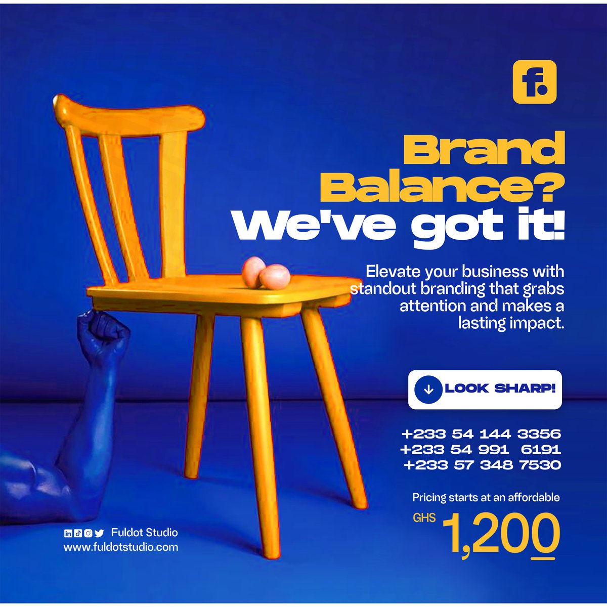 FuldotStudio's tweet photo. Striking the right balance is an art, and we're here to turn your brand into a masterpiece! At Fuldot Studio, we understand the power of equilibrium, where creativity meets strategy and innovation aligns with authenticity.   Call us today!
#branddesign #brandidentity #Creatives https://t.co/tzYdIdKwEN