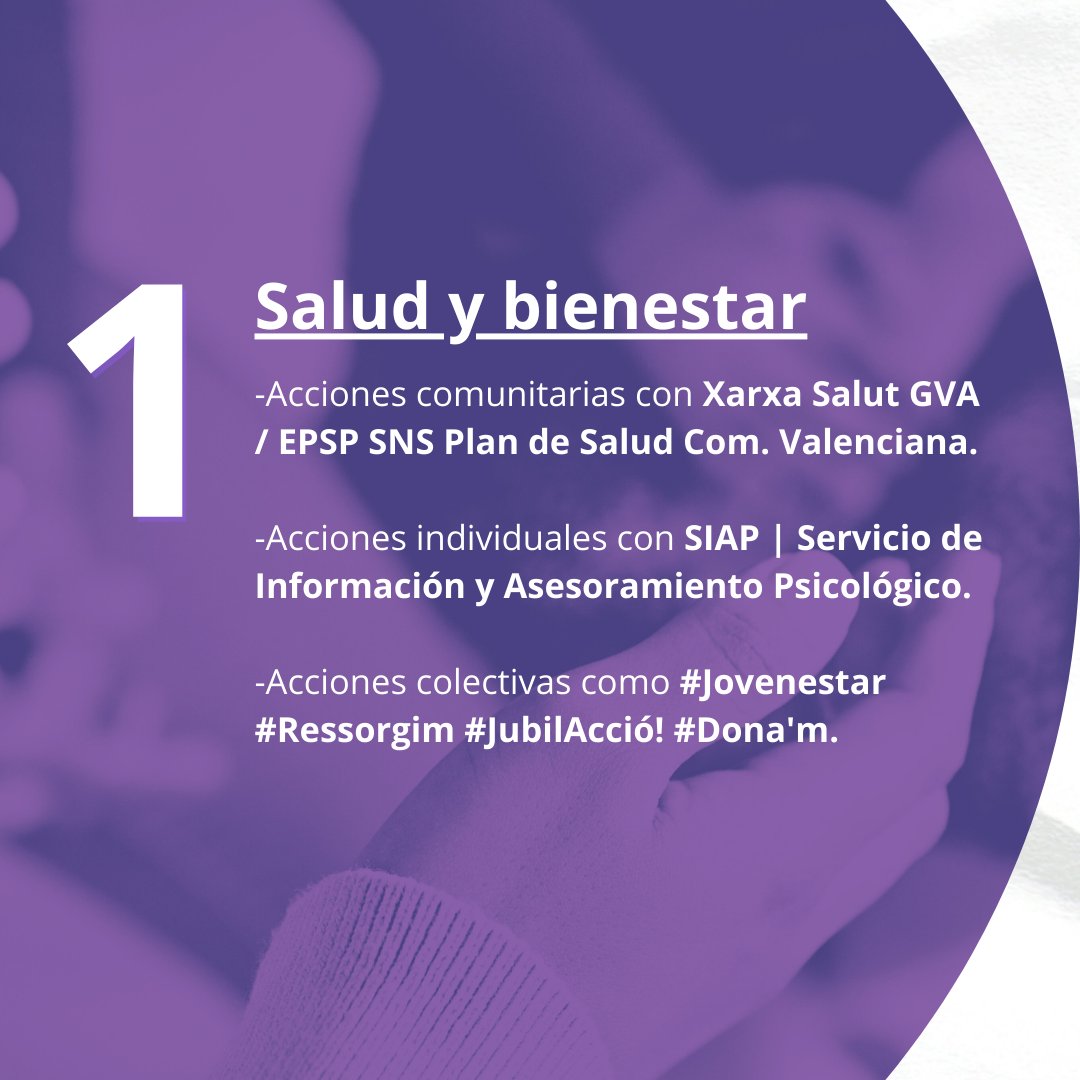 SEMBREM_org's tweet photo. 🙍✨SEMBREM és això i molt més✨🙍 SEMBREM és una Entitat d'Acció Social especialitzada en psicologia que es divideix en quatre àrees d'acció en funció dels col·lectius que atenga. https://t.co/F0RkaVgdbp 💜 https://t.co/xWj8KRJAK0
