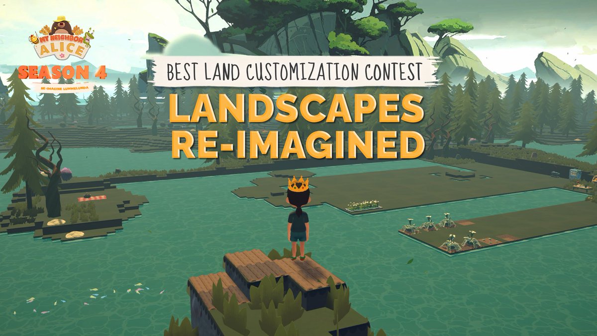 MyNeighborAlice's tweet photo. Landscapers 🌳, how are your land plots shaping up for the #MNA Alpha Season 4: Landscapes Re-imagined contest? 🏞️
Share your progress with us! Tweet an image of your masterpiece, and let's celebrate your creativity together! 🚀
#MNAProgress #LandCustomization #BlockchainGames